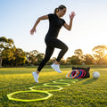 Agility Training Rings – Pack of 6 – Durable PP Plastic – Multi-Sport Use image 18