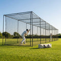 Cricket nets made from HDPE, available in various sizes for indoor and outdoor use