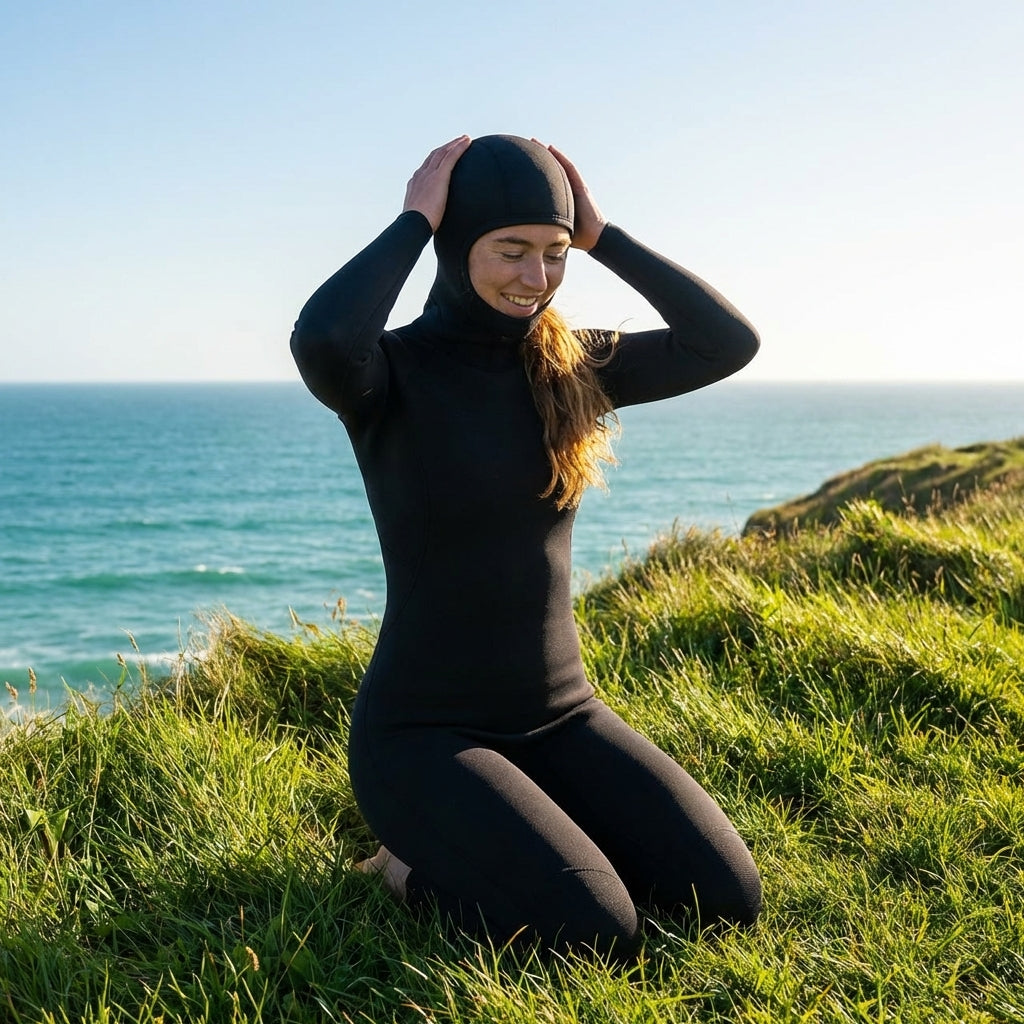 Ladies Neoprene Wetsuit for Open Water Swimming and Water Sports