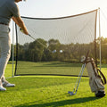 Golf Impact Netting in black or green with HDPP twine for indoor and outdoor use