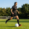 Women's Football Kit with Geometric Print Jersey