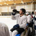 Ice hockey water bottle, 750ml BPA-free plastic