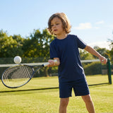 Junior Tennis Shirt made from lightweight polyester