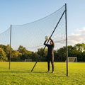 Ball Stop Net System with Aluminium Posts for Sports Venues