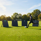 Interactive rebound boards for football training with advanced features