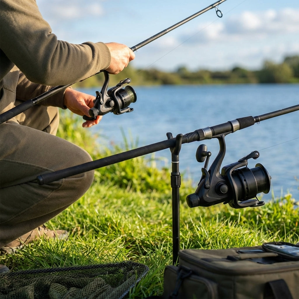 Baitrunner Carp Reels with Aluminium & Plastic Construction