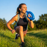 500ml running water bottle with ergonomic grip and BPA-free plastic