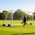 Aluminium Freestanding Football Goal 16 x 6ft for Youth Matches