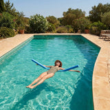 Colourful swimming pool noodles made from durable EVA foam