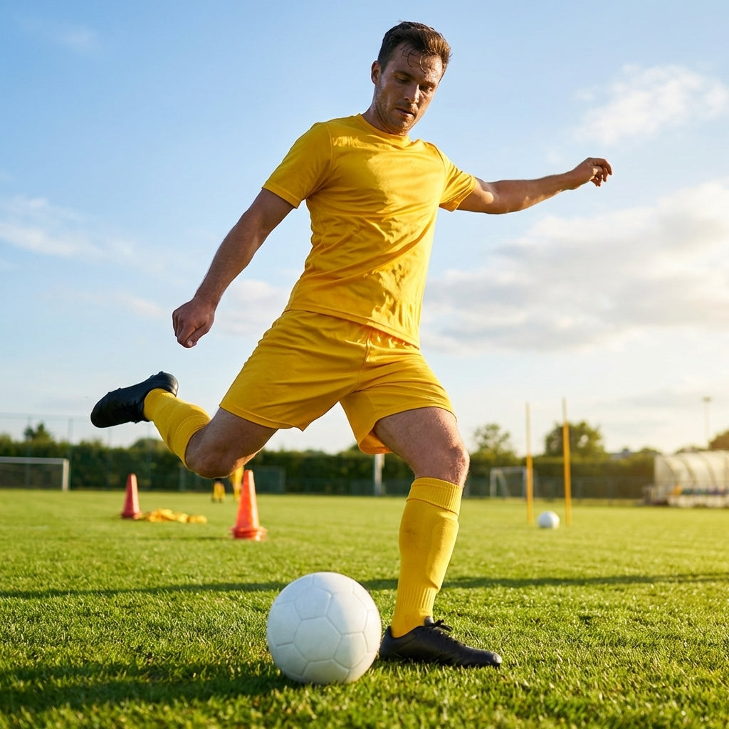 Men’s Short Sleeve Football Kit in various colours, football attire