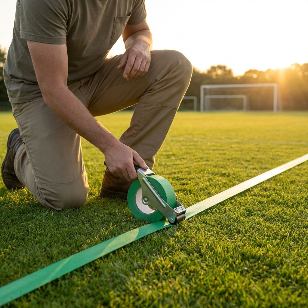 PVC Line Marking Tape in vibrant colours for indoor and outdoor use