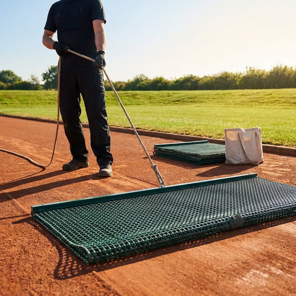 Aluminium Tennis Court Drag Mat for Clay Courts