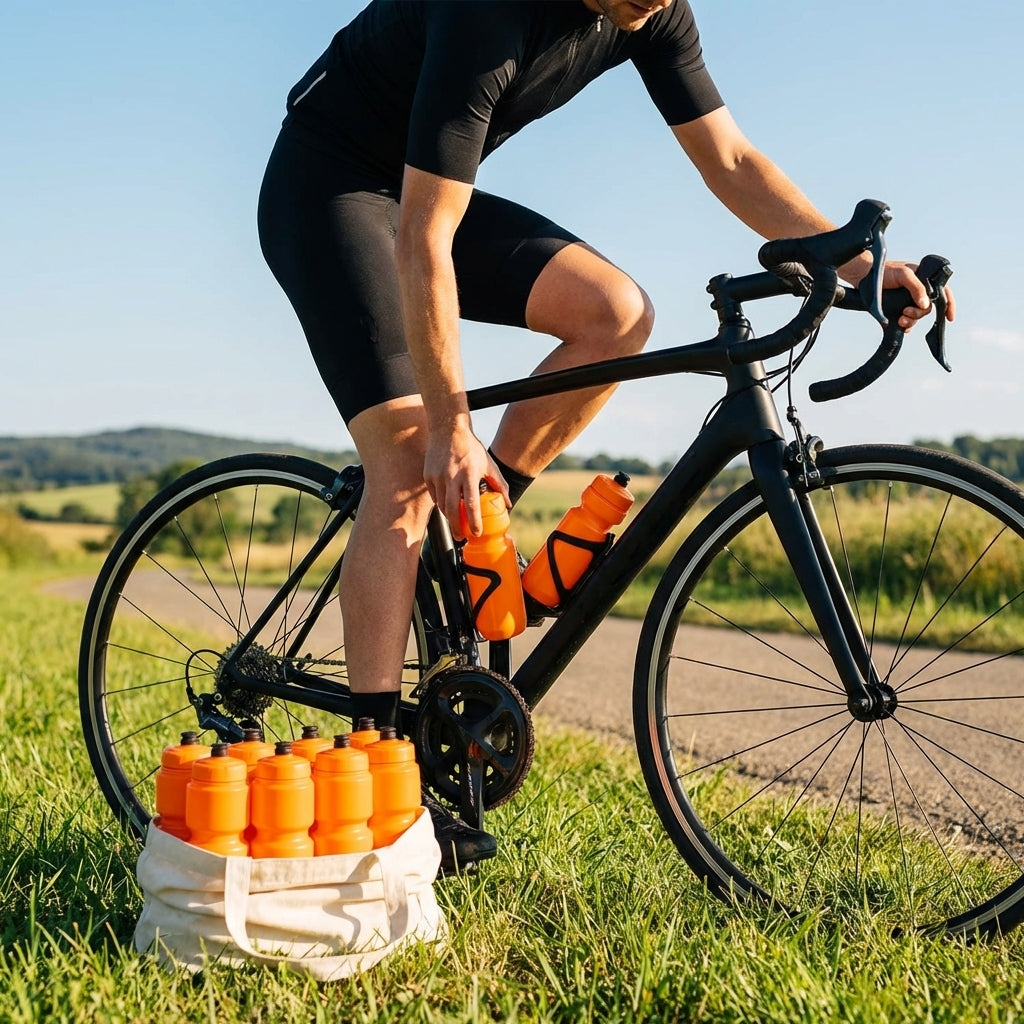 BPA-Free Cycling Water Bottle in various colours, 750ml capacity