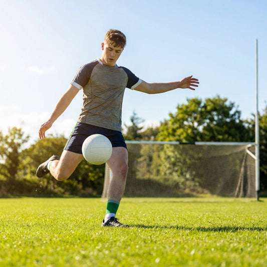 GAA Gaelic Football with high-grade rubber for matches