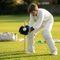 Black Wicket Keeper Gloves for cricket with rubber grip