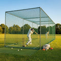 Cricket nets made from HDPE, available in various sizes for indoor and outdoor use