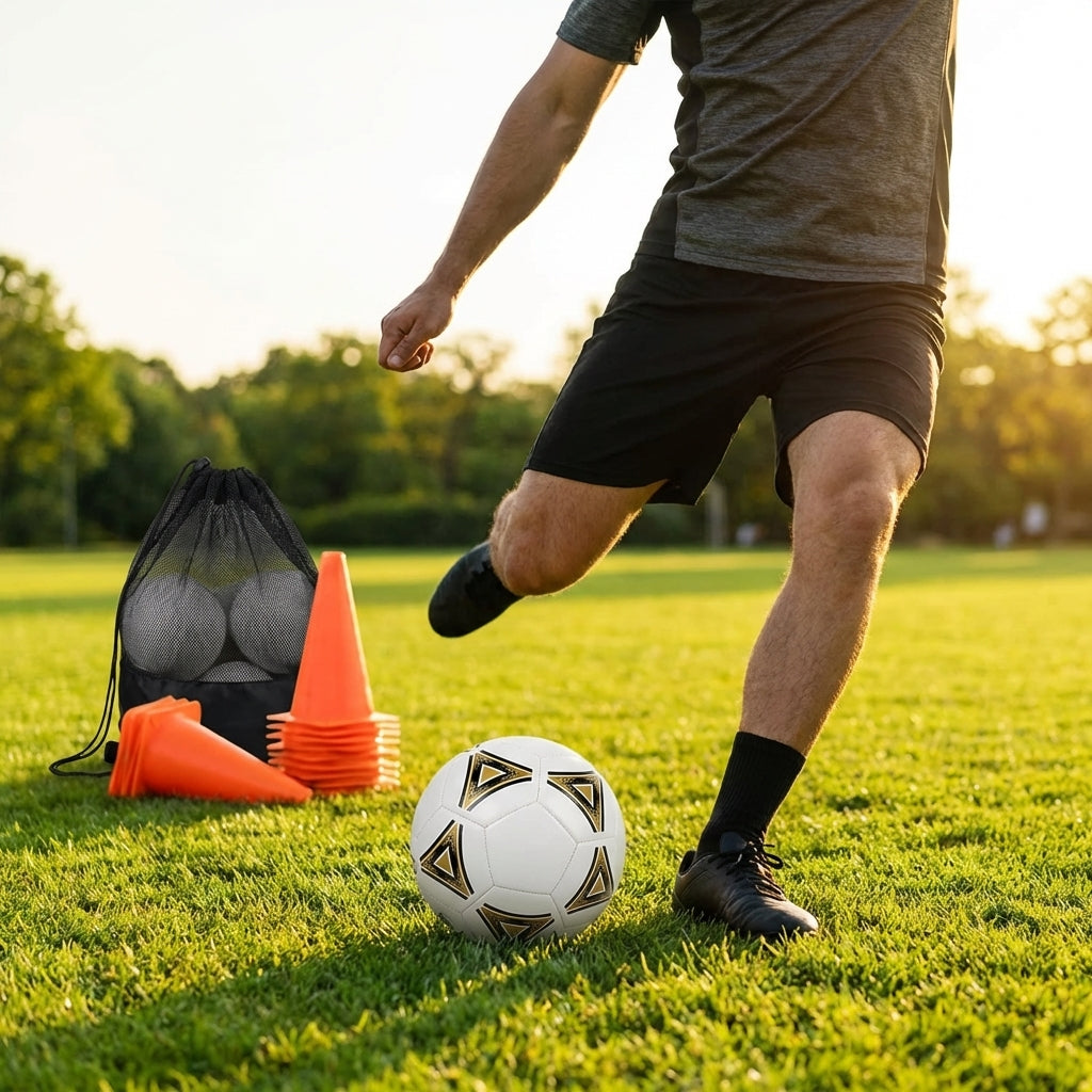 Premium football with FIFA certification for match and training use