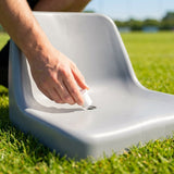 Replacement bungs for dugout seats in various colours