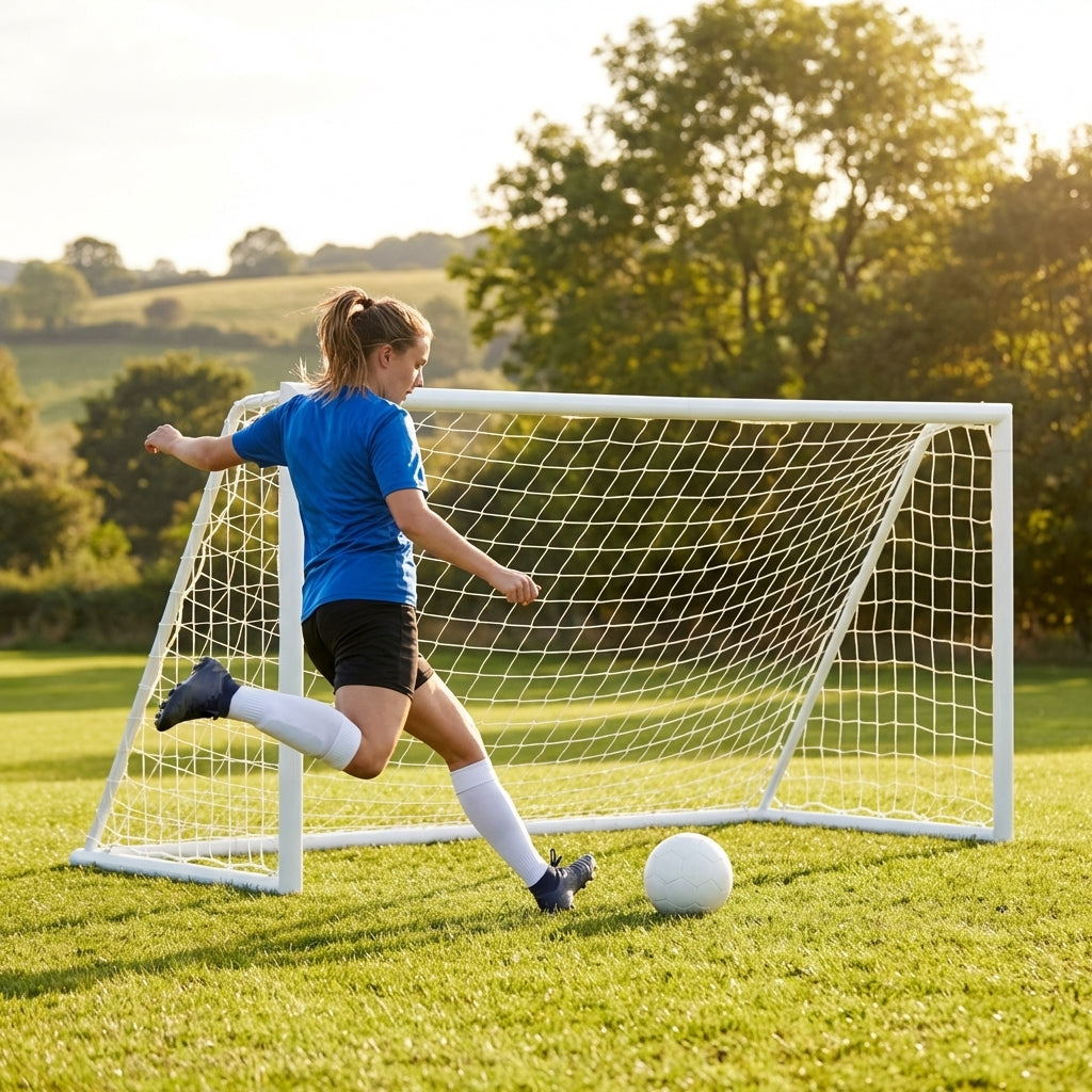 24x8ft professional aluminium football goal