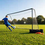 Replacement goal nets made from 5-ply knotless polyester in various sizes