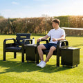 Aluminium Tennis Court Chairs in Blue, Green, and Black