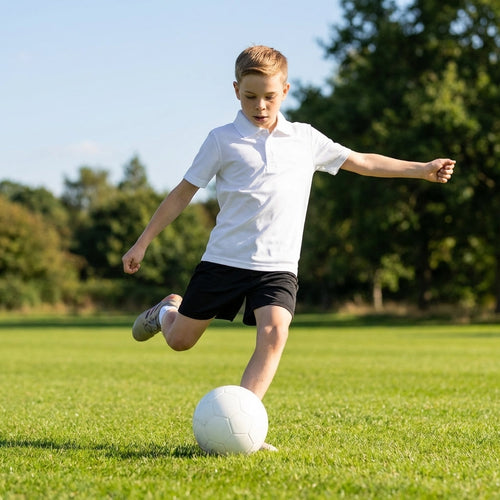 Boys Sports Polo Shirt – 5 Sizes & 4 Colours – Polyester – Casual & Semi-Formal Wear