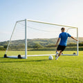 Aluminium Freestanding Football Goal 16 x 6ft for Youth Matches