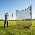Custom-size archery netting in multiple colours for indoor and outdoor use