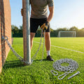 Stainless steel goal anchor chains with snap hooks