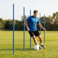 Slalom training poles in vibrant colours for agility training