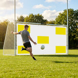 Gaelic and Hurling Target Sheet with Yellow Banding for Training