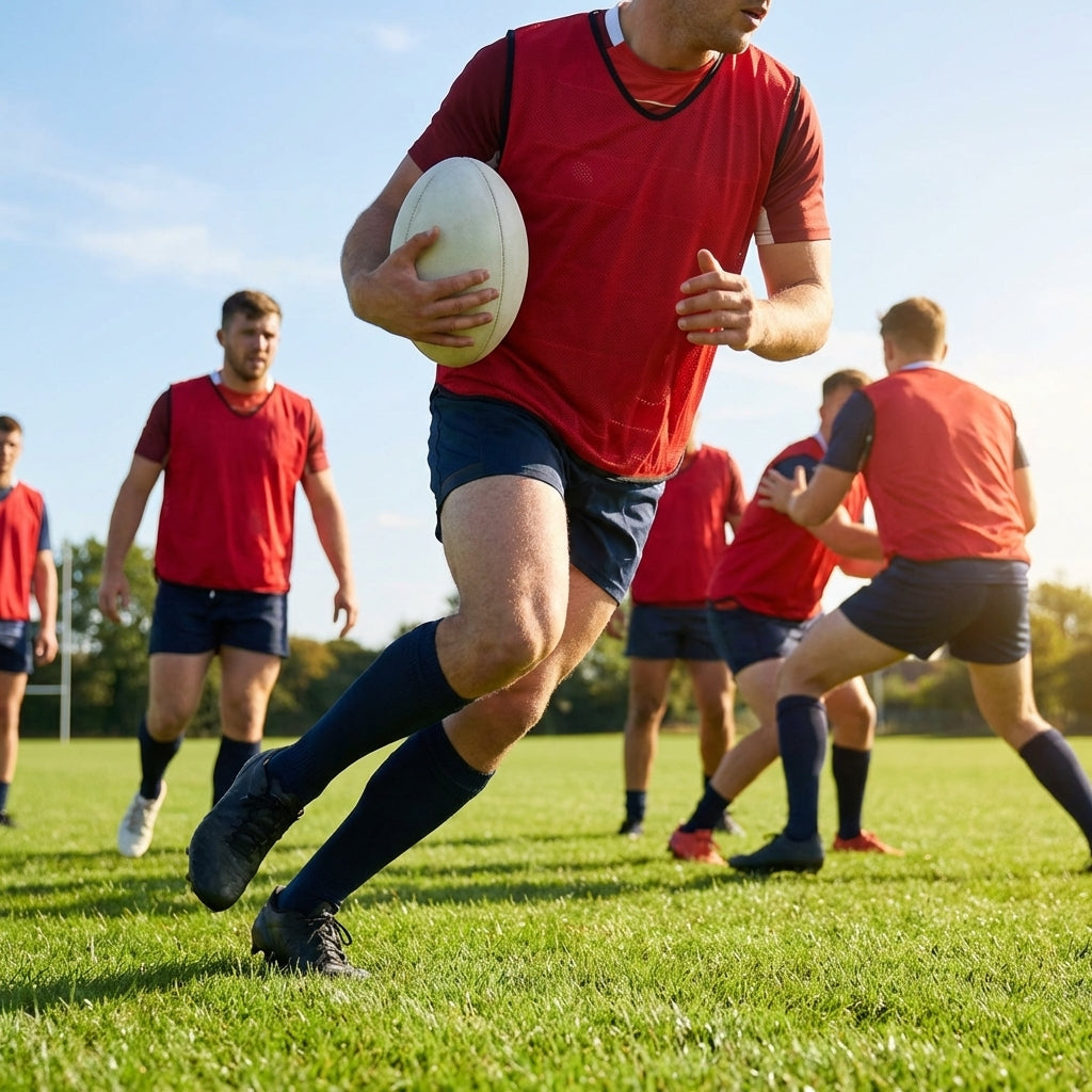 Rugby Training Bibs in Various Colours and Lightweight Mesh