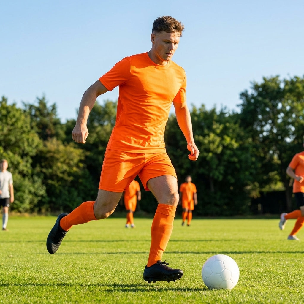 Men’s Short Sleeve Football Kit in various colours, football attire