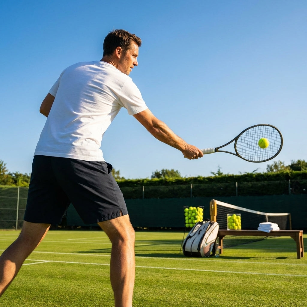 Cotton tennis t-shirt for adults in various sizes