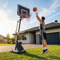 Adjustable Basketball Hoop with Portable System