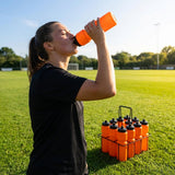 750ml sports water bottle in multiple colours, BPA-free plastic