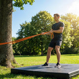 Versatile resistance bands for fitness and training in multiple sizes and colours
