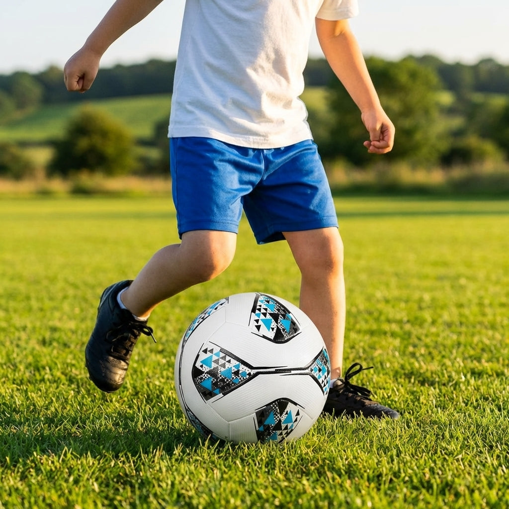 Club football in multiple colours and sizes for multi-surface use