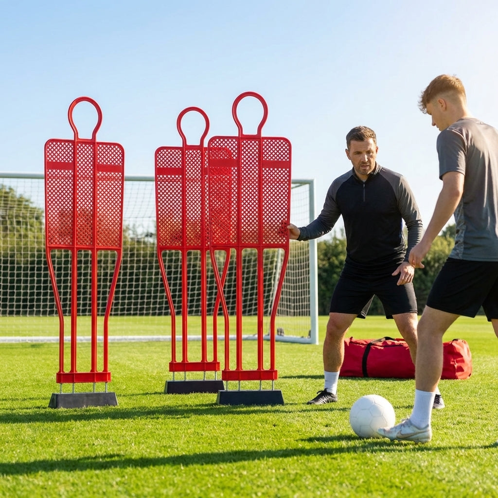 6ft football mannequin made from premium nylon, used for training - product detail