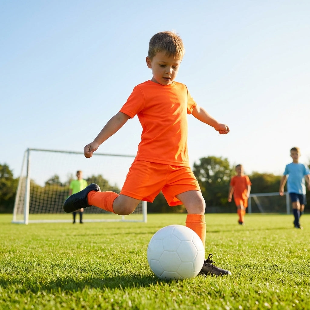Kids' Football Shorts in vibrant colours for youth teams