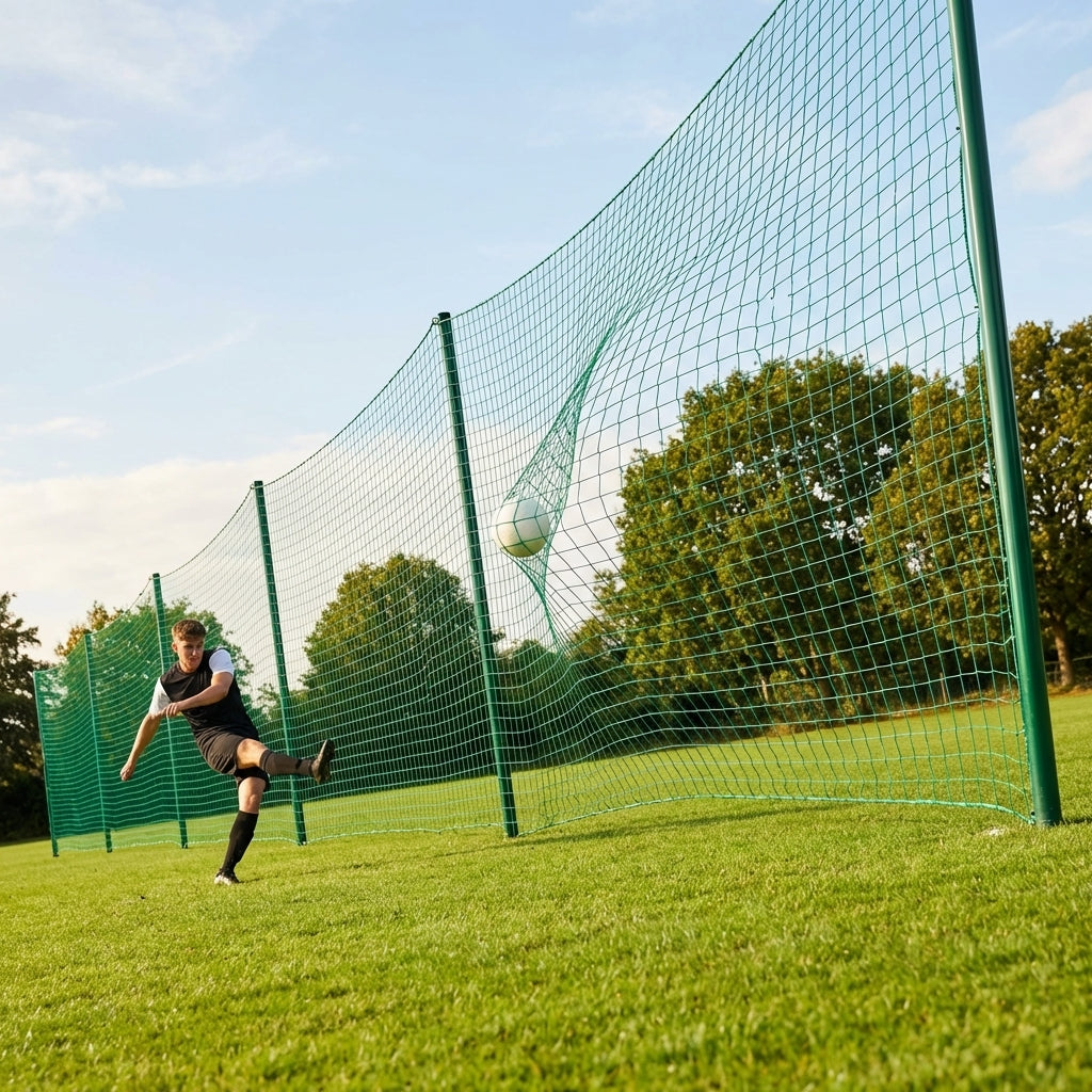 Ball Stop Net System with Aluminium Posts for Sports Venues