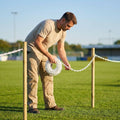 Plastic Chain Barrier in vibrant colours for versatile use