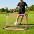 Aluminium Folding Football Goal in various sizes and colours, ideal for training and matches