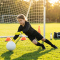 Kids Goalkeeper Shirt in Fluorescent Colours for Football