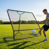 Aussie Rules Football Rebounder with galvanised steel frame for training