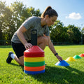 Mini Training Marker Cones for sports training in multiple colours