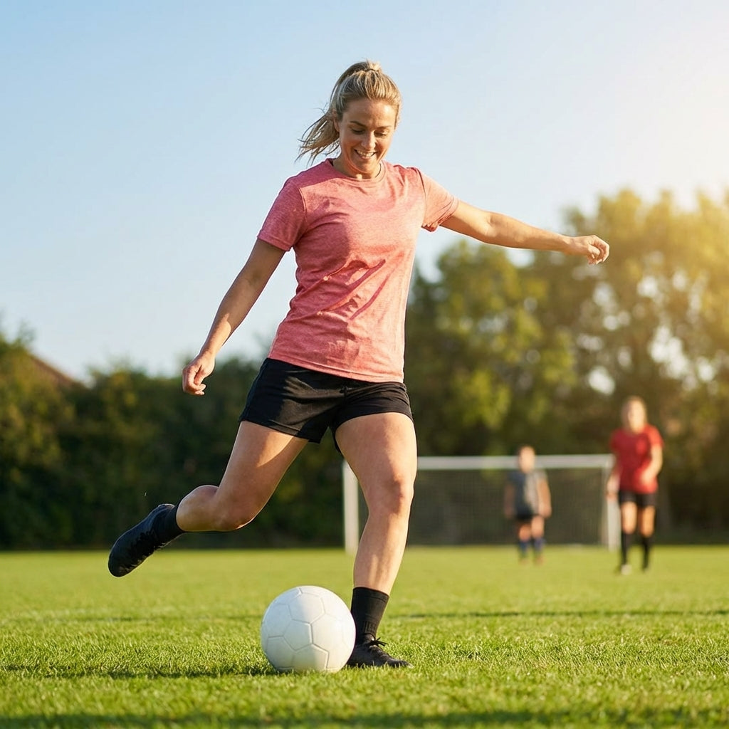 Women's Short Sleeve Football Shirt in vibrant colours