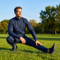 Men’s Full Zip Tracksuit Jacket in polyester for sports and casual wear