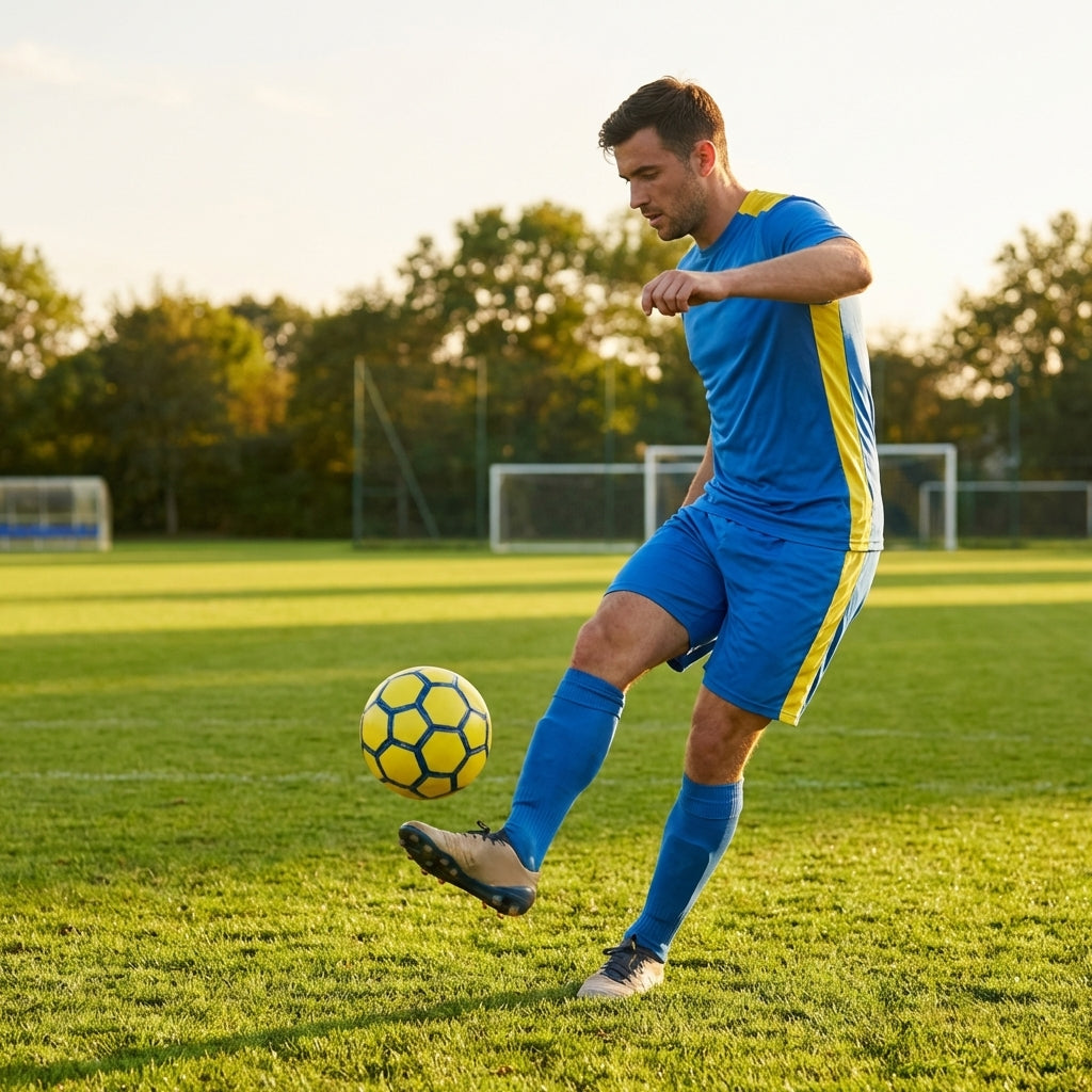 Club football in multiple colours and sizes for multi-surface use