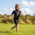 Kids shorty wetsuits in neoprene for water sports